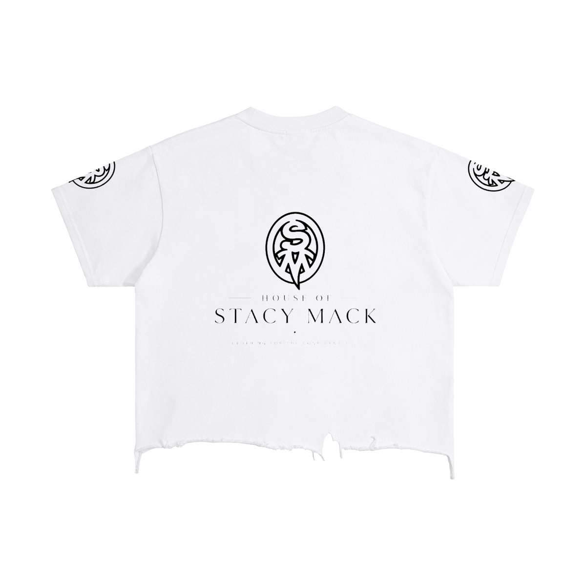 Vintage Wash Boxy Distressed Hem T-Shirt